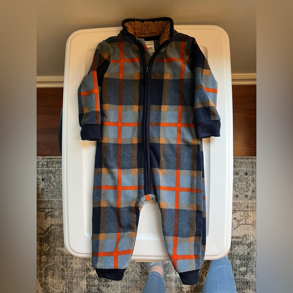 Carter’s fleece jumpsuit